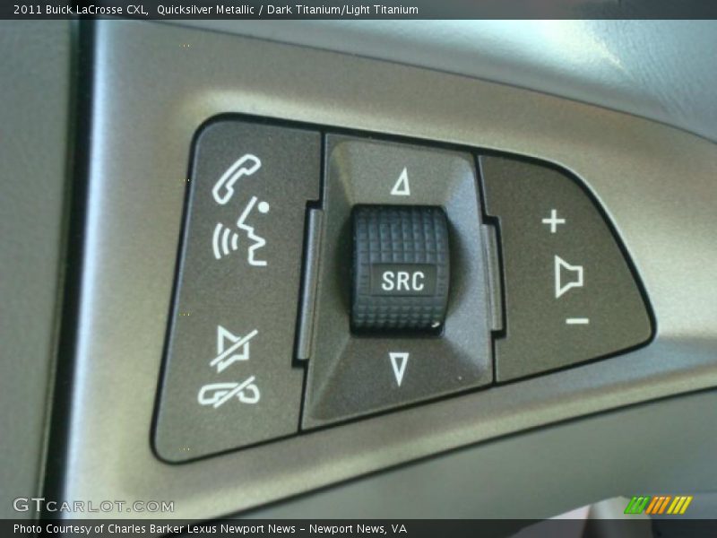 Quicksilver Metallic / Dark Titanium/Light Titanium 2011 Buick LaCrosse CXL