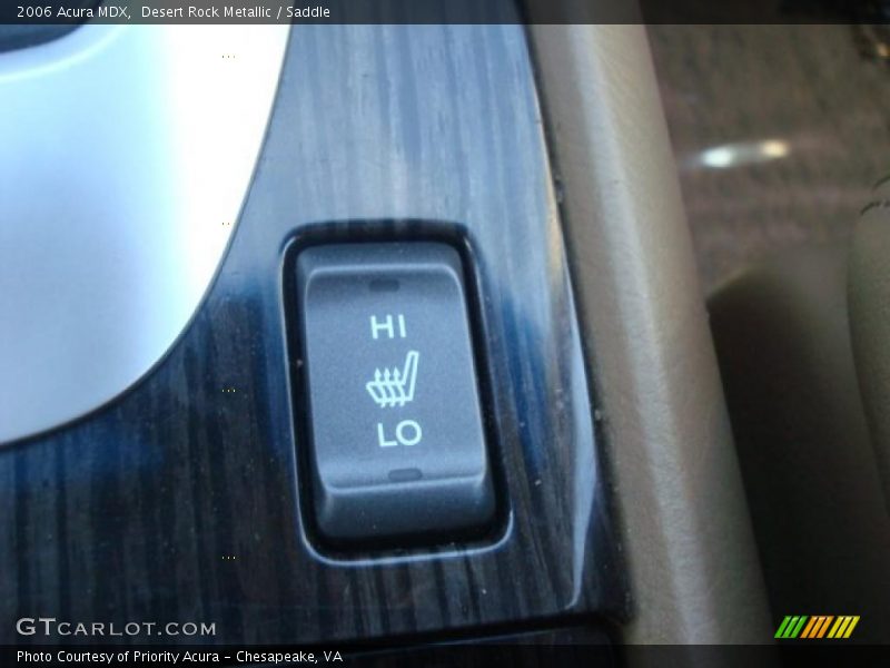 Desert Rock Metallic / Saddle 2006 Acura MDX