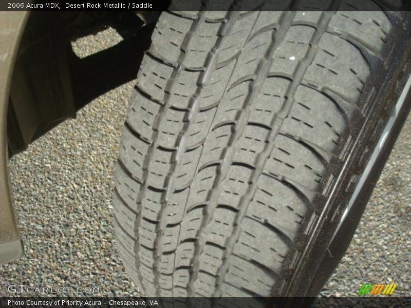 Desert Rock Metallic / Saddle 2006 Acura MDX