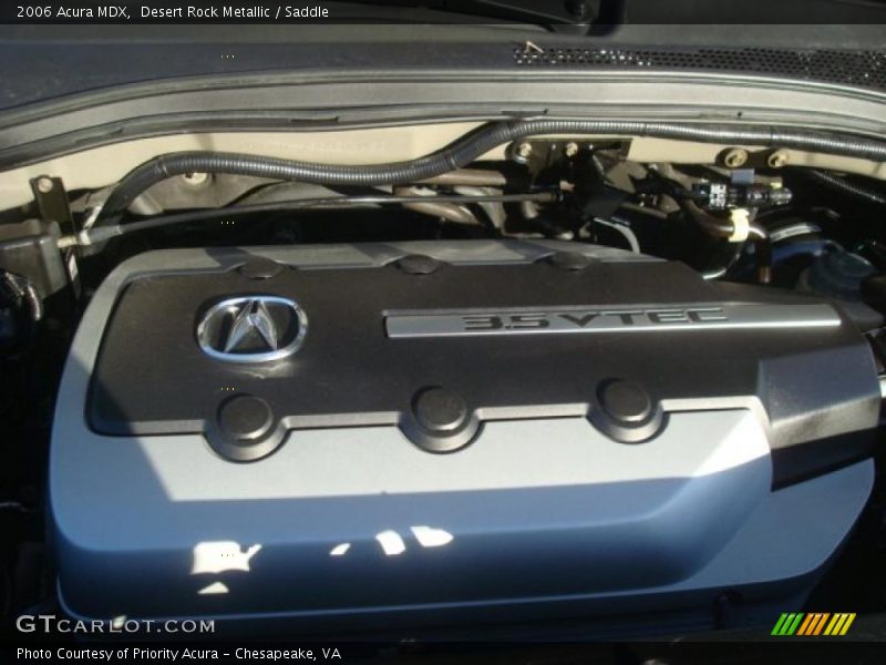 Desert Rock Metallic / Saddle 2006 Acura MDX