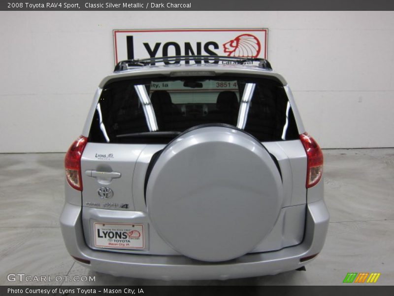 Classic Silver Metallic / Dark Charcoal 2008 Toyota RAV4 Sport