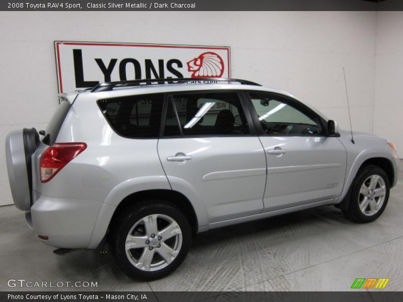 Classic Silver Metallic / Dark Charcoal 2008 Toyota RAV4 Sport