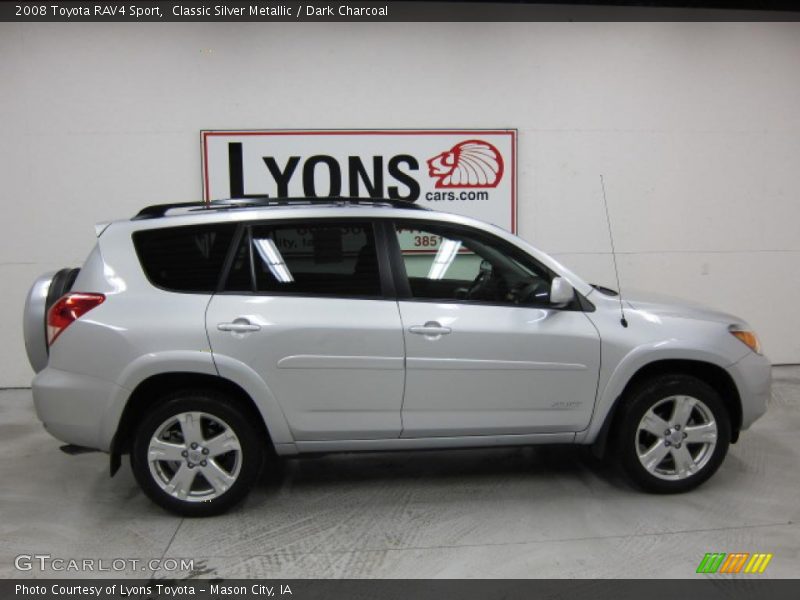 Classic Silver Metallic / Dark Charcoal 2008 Toyota RAV4 Sport
