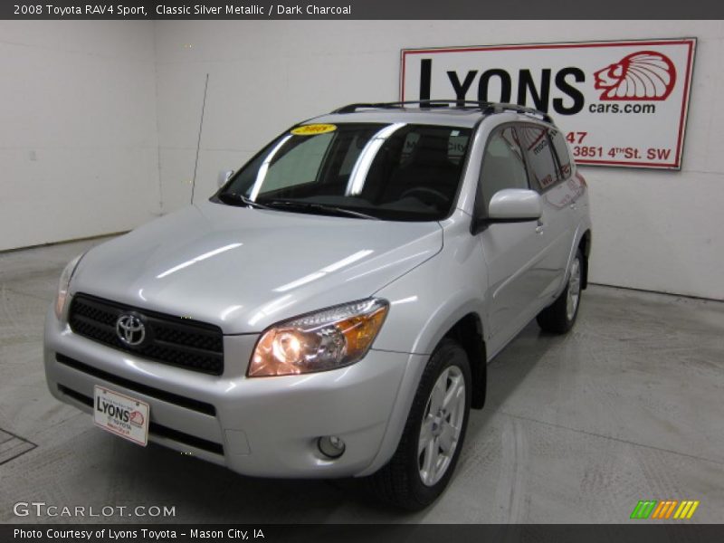 Classic Silver Metallic / Dark Charcoal 2008 Toyota RAV4 Sport