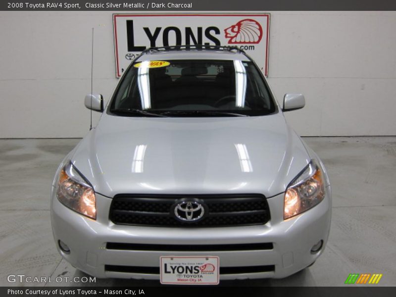 Classic Silver Metallic / Dark Charcoal 2008 Toyota RAV4 Sport