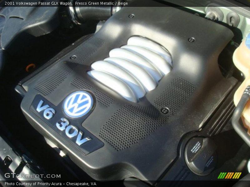 Fresco Green Metallic / Beige 2001 Volkswagen Passat GLX Wagon