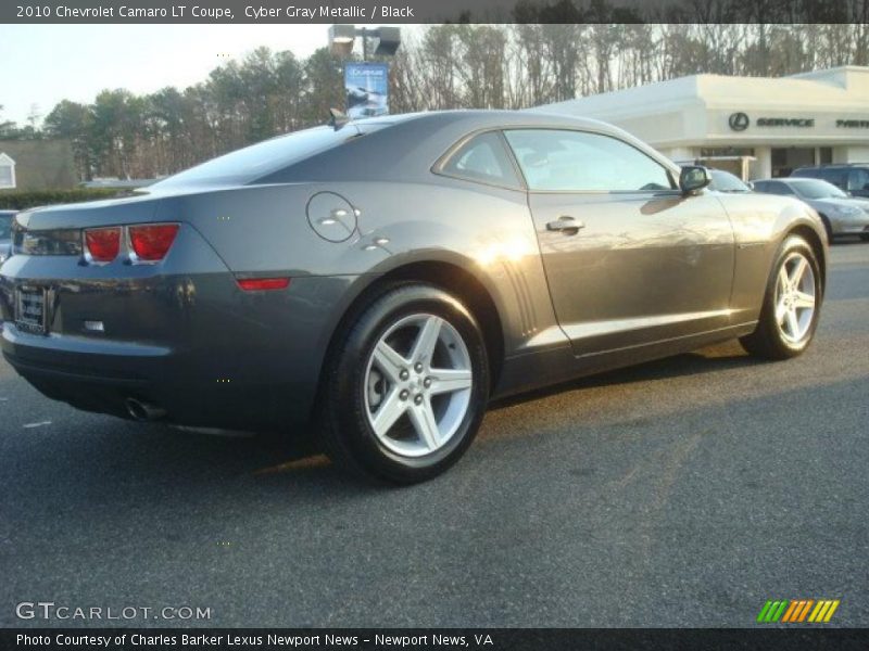 Cyber Gray Metallic / Black 2010 Chevrolet Camaro LT Coupe