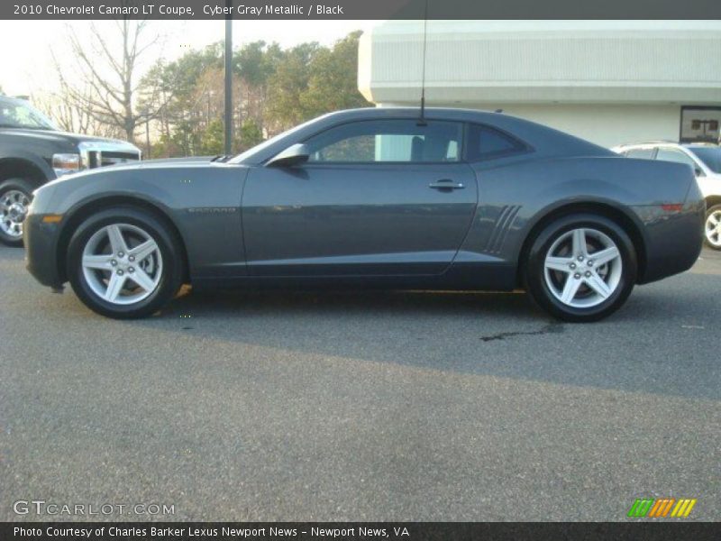 Cyber Gray Metallic / Black 2010 Chevrolet Camaro LT Coupe