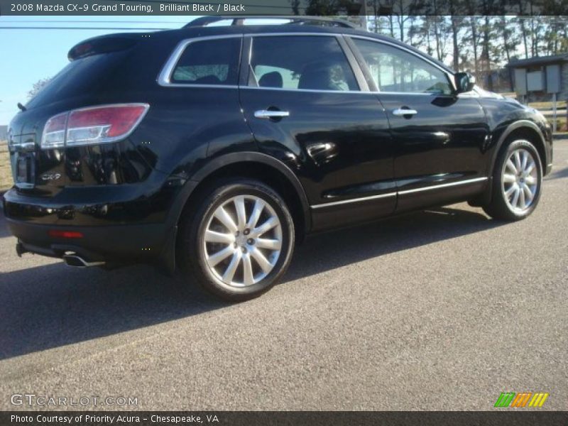 Brilliant Black / Black 2008 Mazda CX-9 Grand Touring