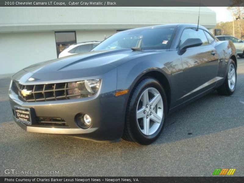Cyber Gray Metallic / Black 2010 Chevrolet Camaro LT Coupe