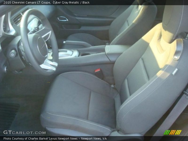 Cyber Gray Metallic / Black 2010 Chevrolet Camaro LT Coupe