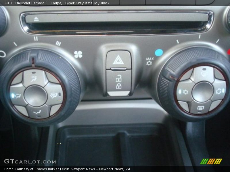 Cyber Gray Metallic / Black 2010 Chevrolet Camaro LT Coupe