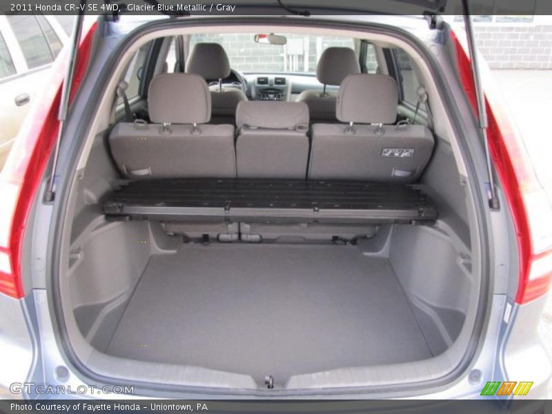 Glacier Blue Metallic / Gray 2011 Honda CR-V SE 4WD