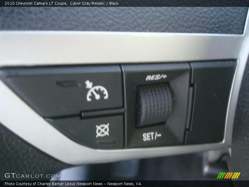 Cyber Gray Metallic / Black 2010 Chevrolet Camaro LT Coupe