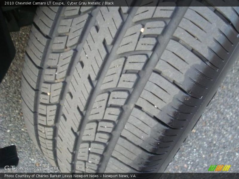 Cyber Gray Metallic / Black 2010 Chevrolet Camaro LT Coupe