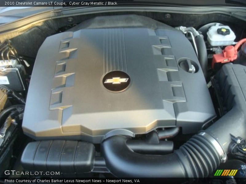 Cyber Gray Metallic / Black 2010 Chevrolet Camaro LT Coupe