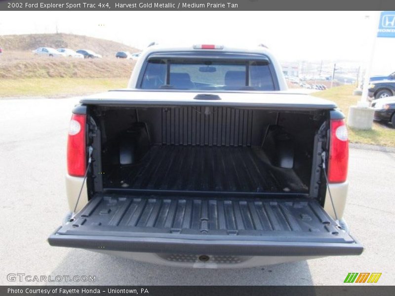 Harvest Gold Metallic / Medium Prairie Tan 2002 Ford Explorer Sport Trac 4x4