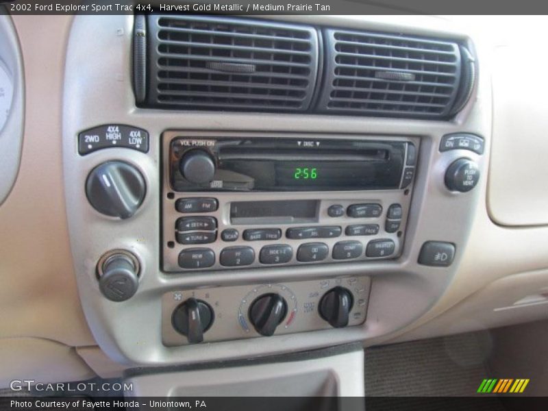 Controls of 2002 Explorer Sport Trac 4x4