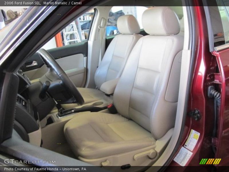 Merlot Metallic / Camel 2006 Ford Fusion SEL