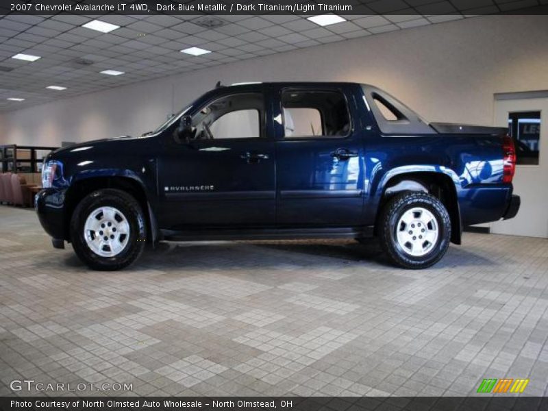 Dark Blue Metallic / Dark Titanium/Light Titanium 2007 Chevrolet Avalanche LT 4WD