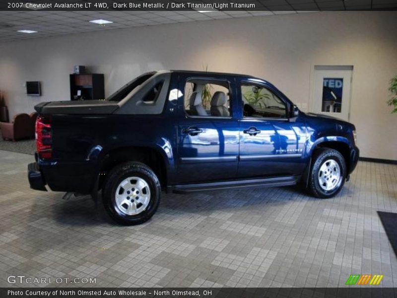 Dark Blue Metallic / Dark Titanium/Light Titanium 2007 Chevrolet Avalanche LT 4WD
