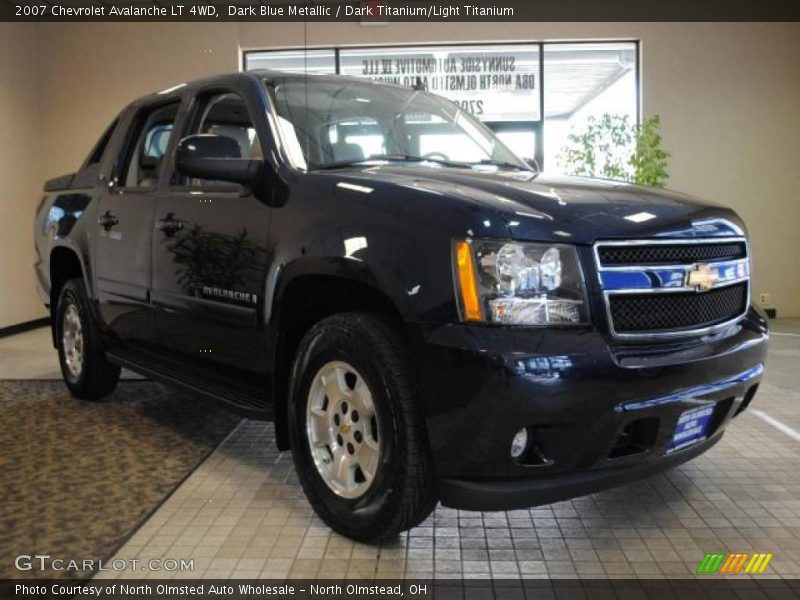 Dark Blue Metallic / Dark Titanium/Light Titanium 2007 Chevrolet Avalanche LT 4WD