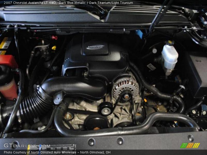 Dark Blue Metallic / Dark Titanium/Light Titanium 2007 Chevrolet Avalanche LT 4WD
