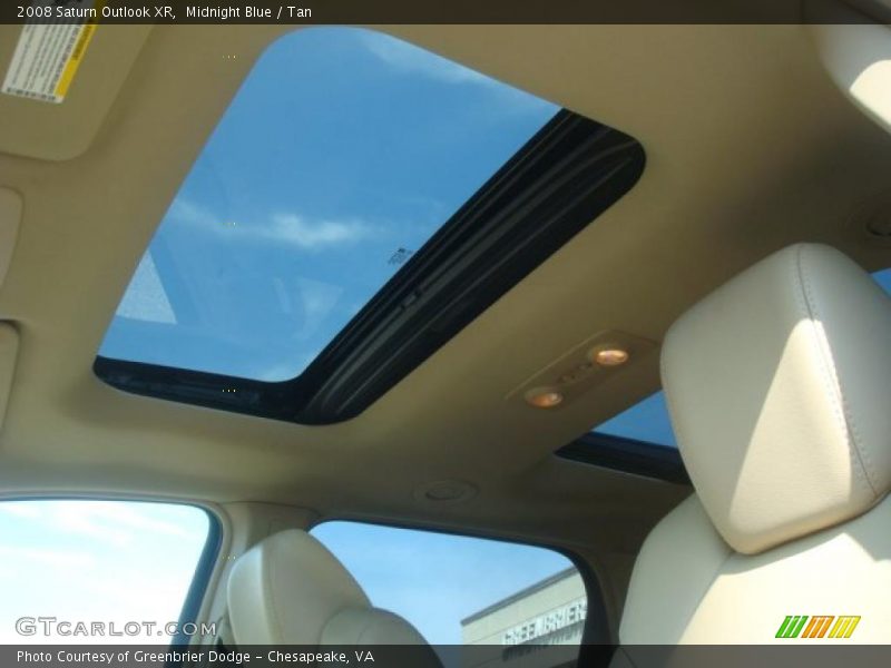Midnight Blue / Tan 2008 Saturn Outlook XR