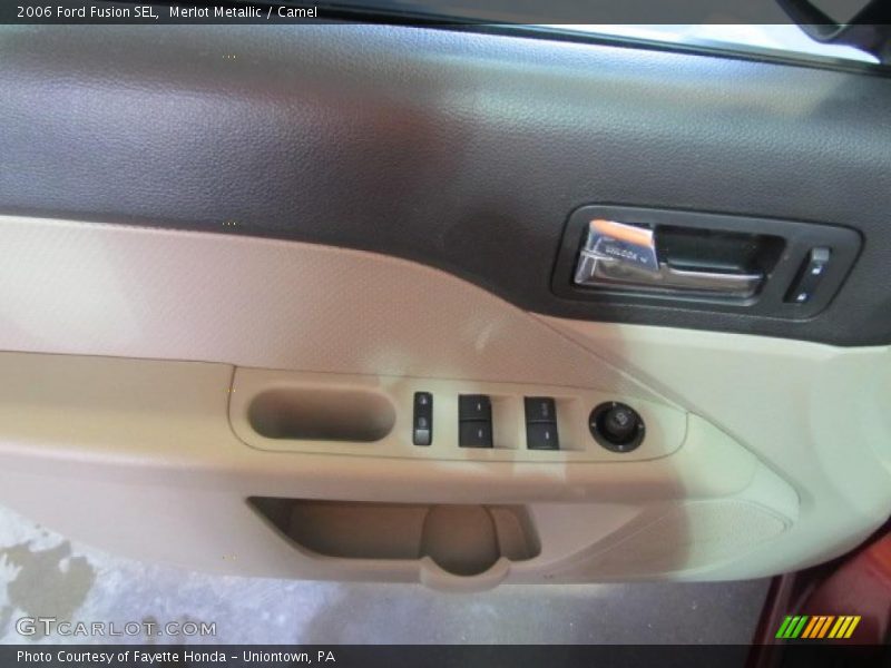 Merlot Metallic / Camel 2006 Ford Fusion SEL