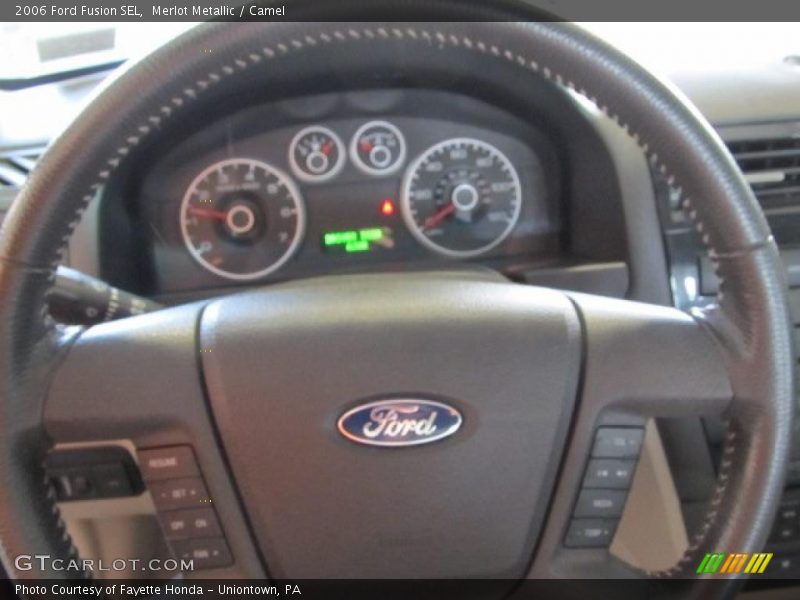 Merlot Metallic / Camel 2006 Ford Fusion SEL
