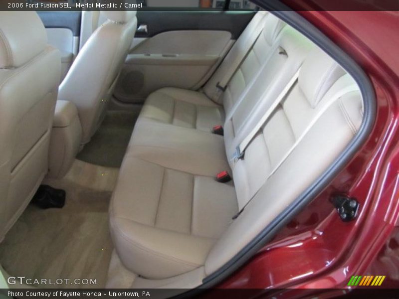 Merlot Metallic / Camel 2006 Ford Fusion SEL