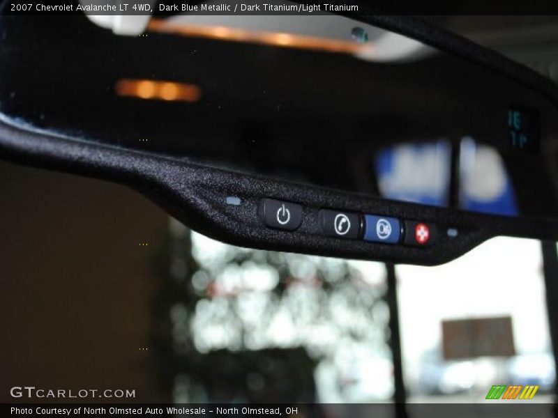 Dark Blue Metallic / Dark Titanium/Light Titanium 2007 Chevrolet Avalanche LT 4WD