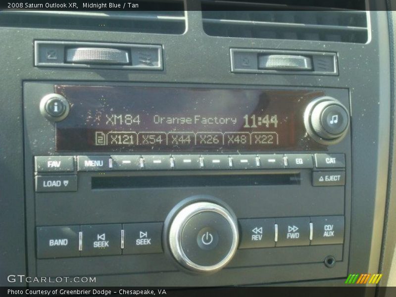 Midnight Blue / Tan 2008 Saturn Outlook XR