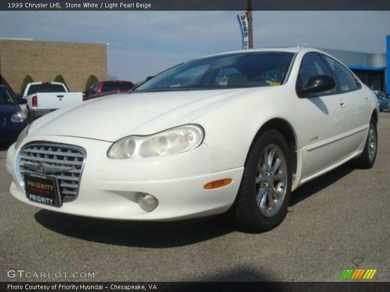 Stone White / Light Pearl Beige 1999 Chrysler LHS