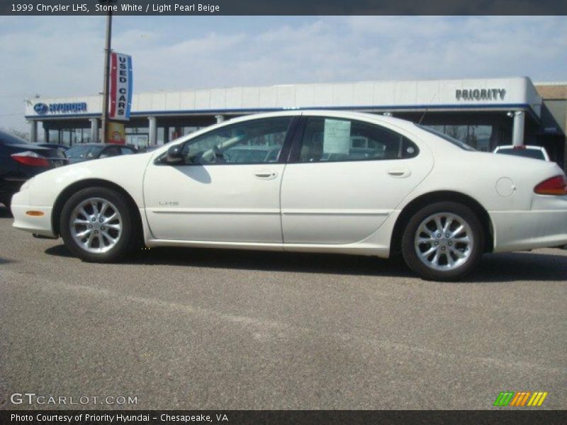 Stone White / Light Pearl Beige 1999 Chrysler LHS