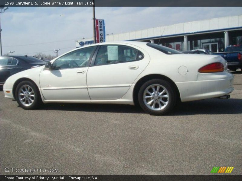 Stone White / Light Pearl Beige 1999 Chrysler LHS