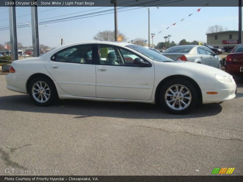 Stone White / Light Pearl Beige 1999 Chrysler LHS