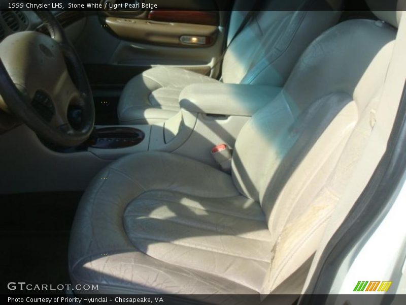 Stone White / Light Pearl Beige 1999 Chrysler LHS
