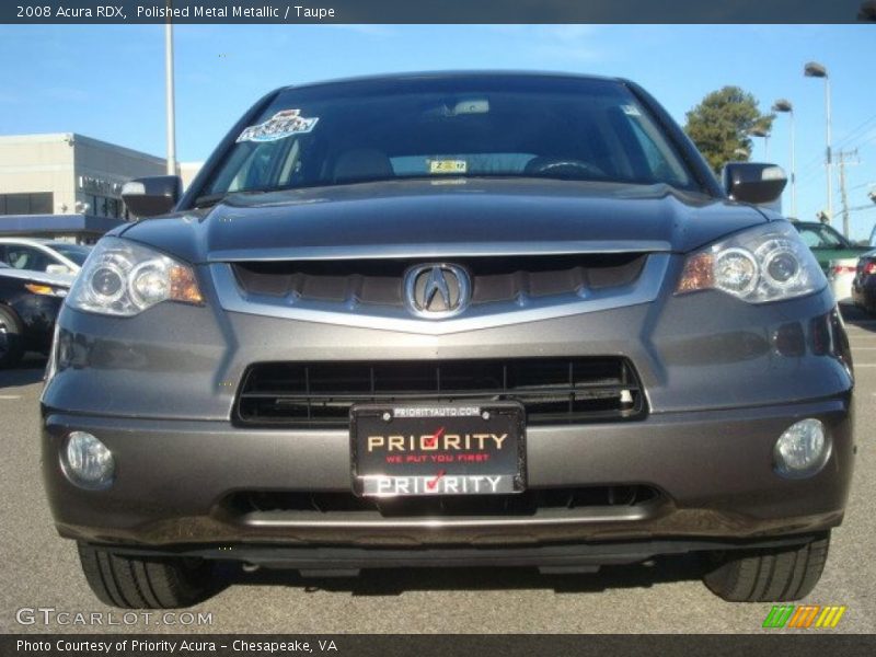 Polished Metal Metallic / Taupe 2008 Acura RDX