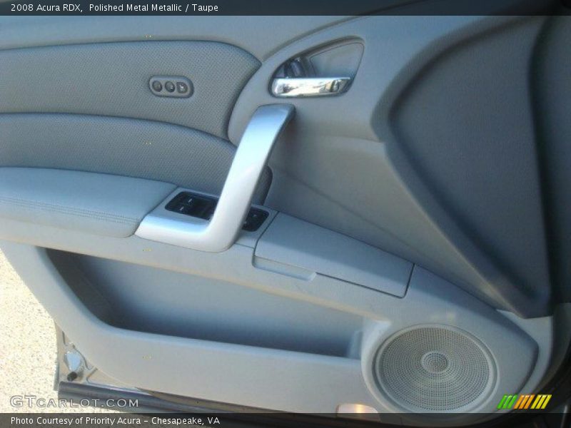 Polished Metal Metallic / Taupe 2008 Acura RDX