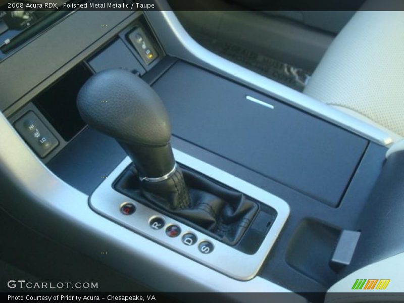 Polished Metal Metallic / Taupe 2008 Acura RDX