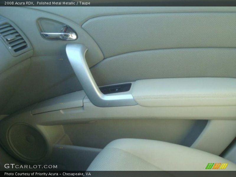 Polished Metal Metallic / Taupe 2008 Acura RDX