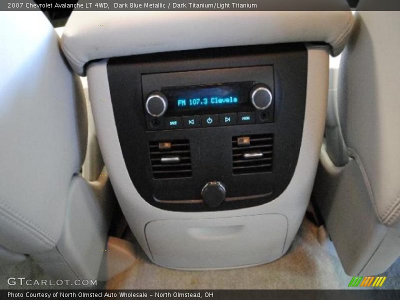 Dark Blue Metallic / Dark Titanium/Light Titanium 2007 Chevrolet Avalanche LT 4WD