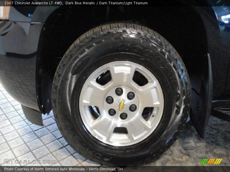 Dark Blue Metallic / Dark Titanium/Light Titanium 2007 Chevrolet Avalanche LT 4WD