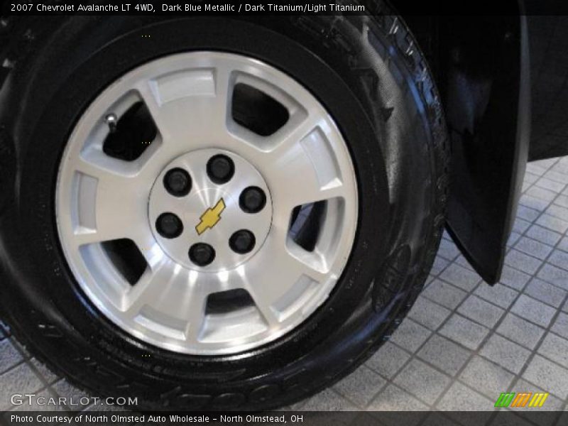 Dark Blue Metallic / Dark Titanium/Light Titanium 2007 Chevrolet Avalanche LT 4WD