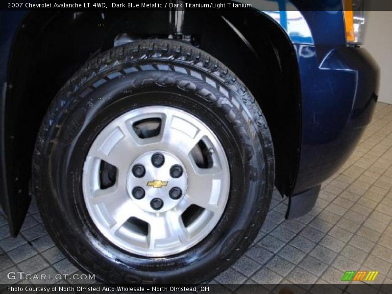 Dark Blue Metallic / Dark Titanium/Light Titanium 2007 Chevrolet Avalanche LT 4WD