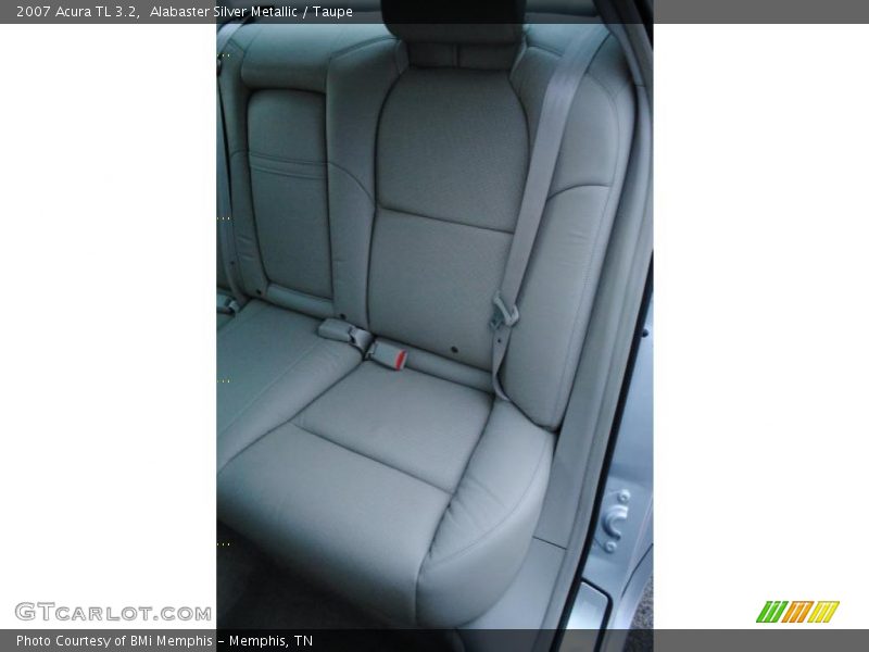 Alabaster Silver Metallic / Taupe 2007 Acura TL 3.2