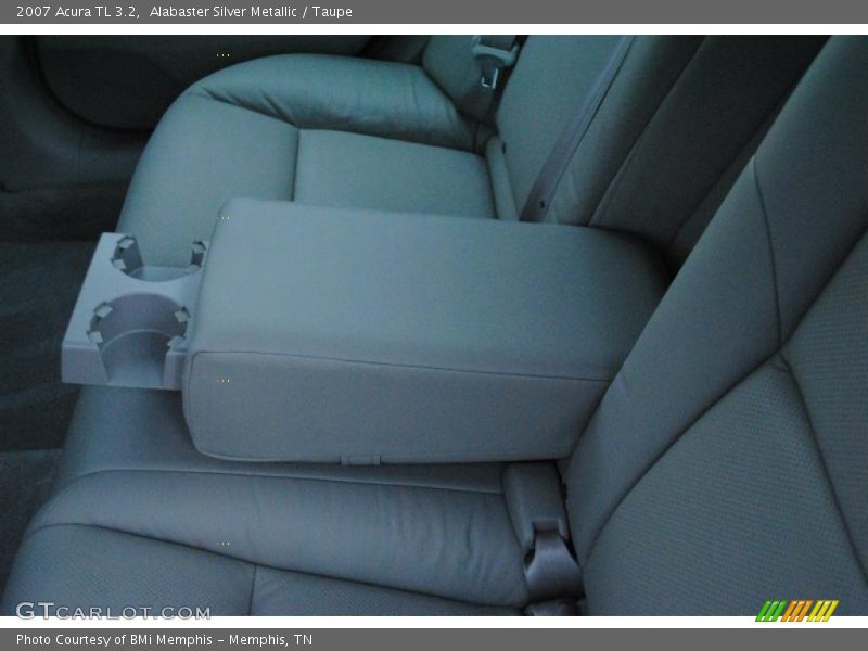 Alabaster Silver Metallic / Taupe 2007 Acura TL 3.2