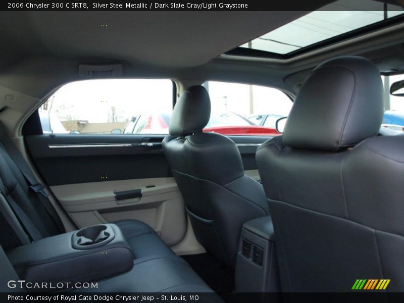 Silver Steel Metallic / Dark Slate Gray/Light Graystone 2006 Chrysler 300 C SRT8