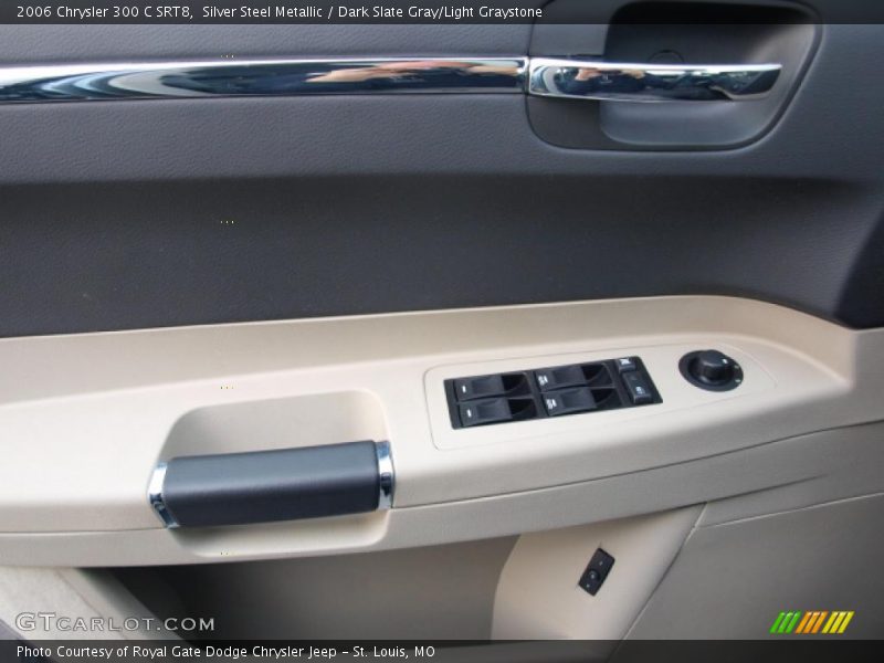 Silver Steel Metallic / Dark Slate Gray/Light Graystone 2006 Chrysler 300 C SRT8